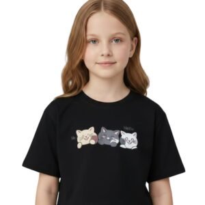 girls-pink-printed-t-shirt-black-wide-leg-pants-set