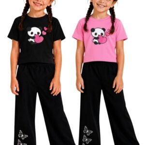 girls-2-piece-co-ord-set-cute-graphic-short-sleeve-t-shirt-and-wide-leg-butterfly-pants-outfit-combo-set-soft-cotton-casual-summer-loungewear-for-kids-tweens