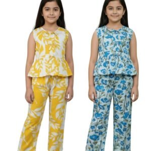 girls-soft-cotton-sleeveless-peplum-night-suit-pajama-set-pack-of-2
