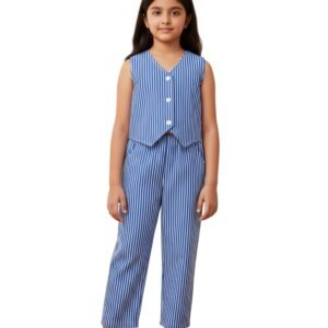girls-blue-striped-sleeveless-top-and-pants-co-ord-set